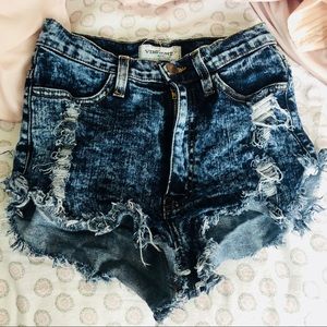 Jean shorts